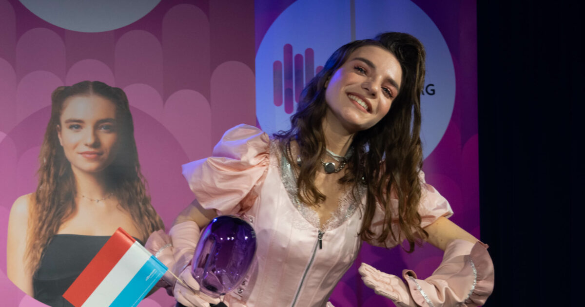 Laura Thorn ganadora del Luxembourg Song Contest 2025 | Imagen: Iván Trejo