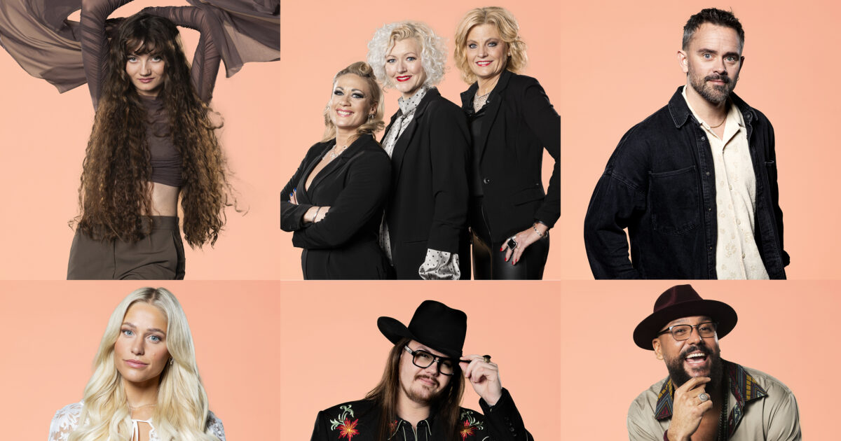 Nomi Tales, Schlagerz, Erik Segerstedt, Klara Hammarström, Fredrik Lundman y Kaliffa / Magnus Liam Karlsson - SVT