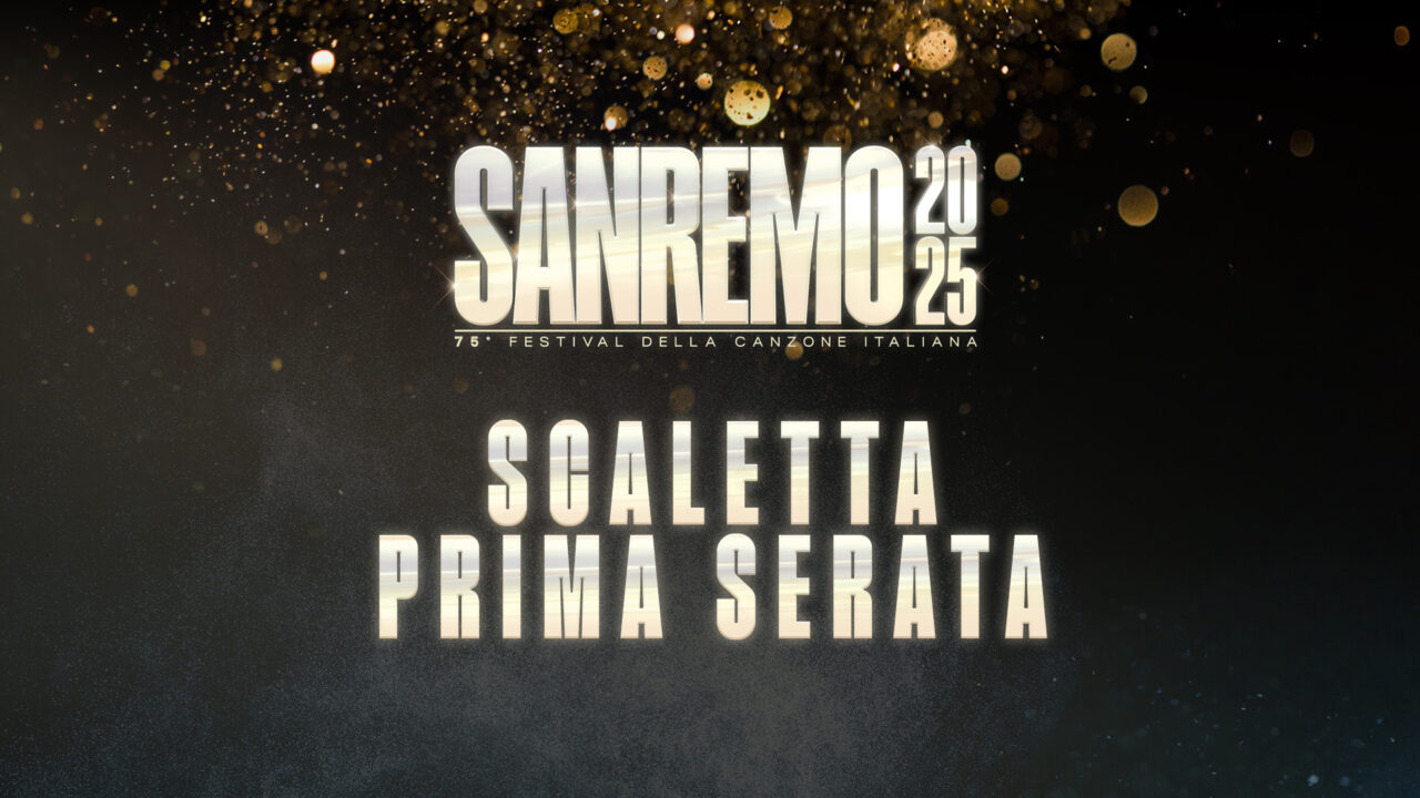 Sanremo 2025: Repasa la escaleta de la primera serata del festival con todos los horarios de actuación, artistas e invitados