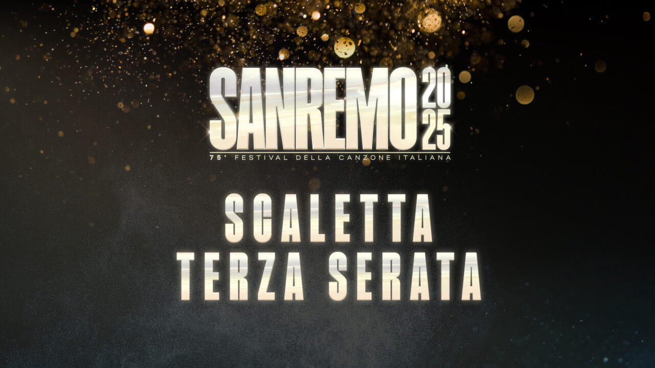 Sanremo 2025: Repasa la escaleta de la tercera serata del festival con todos los horarios de actuación, artistas e invitados