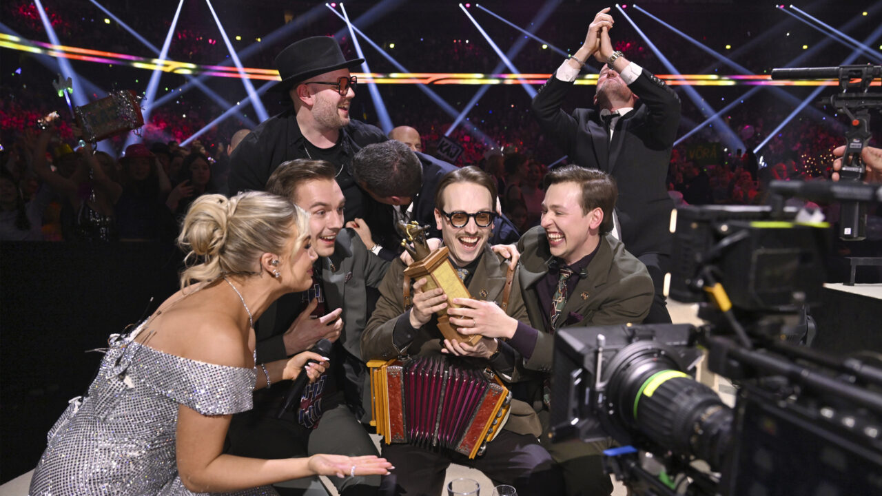 KAJ ganan el Melodifestivalen 2025 con «Bara Bada Bastu» y representarán a Suecia en Eurovisión 2025