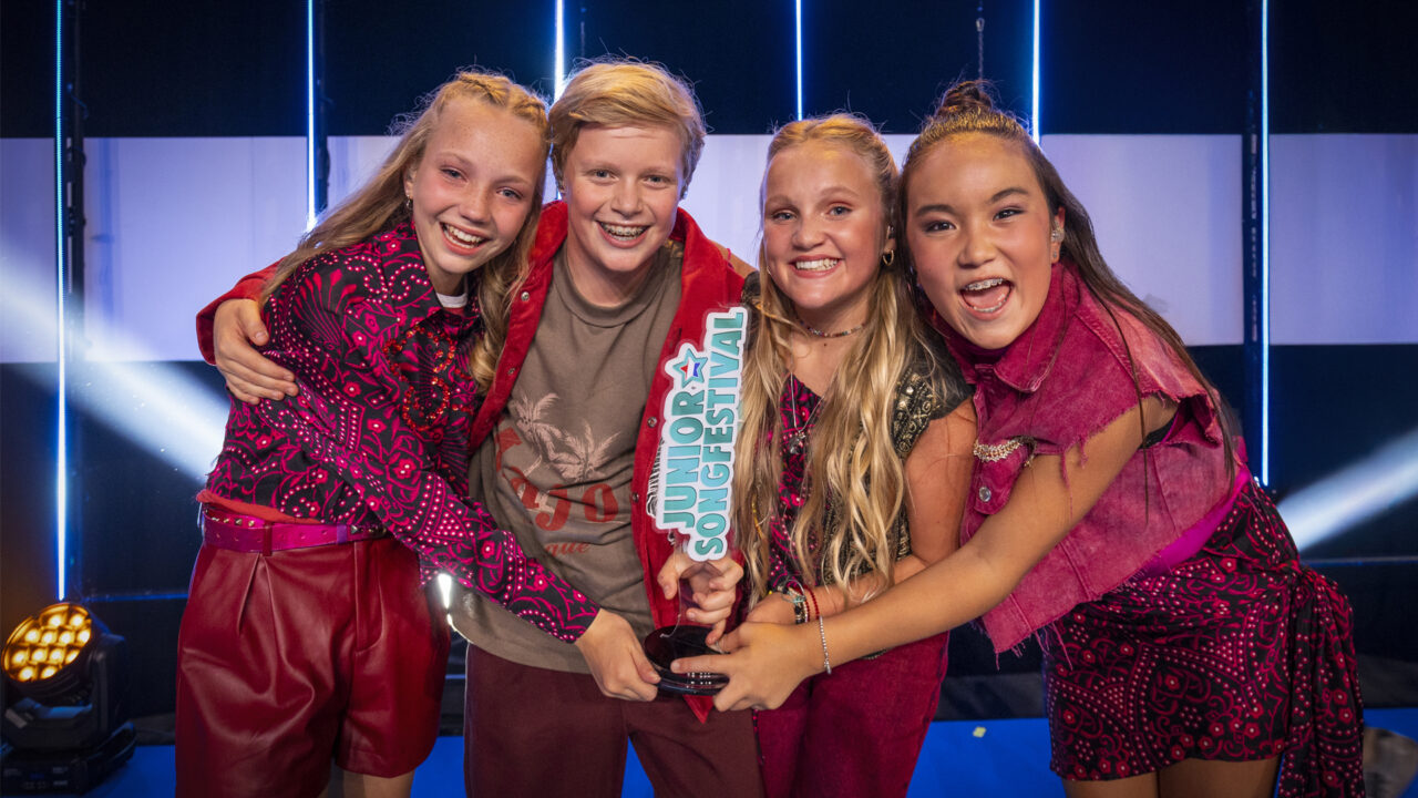 Stay Tuned representarán a Países Bajos en Eurovisión Junior 2024 tras triunfar en la gran final del Junior Songfestival