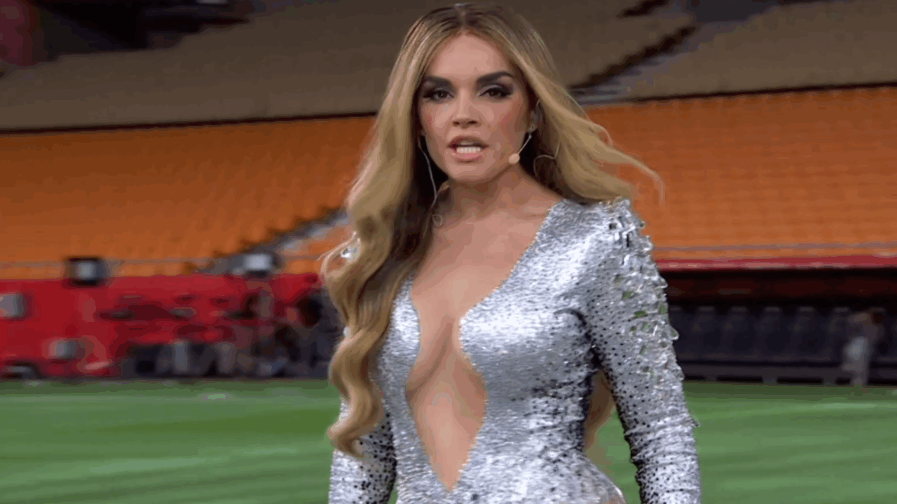 Copa del Rey 2025: Melody promociona «Esa Diva» en la gran final de copa desde la Cartuja de Sevilla