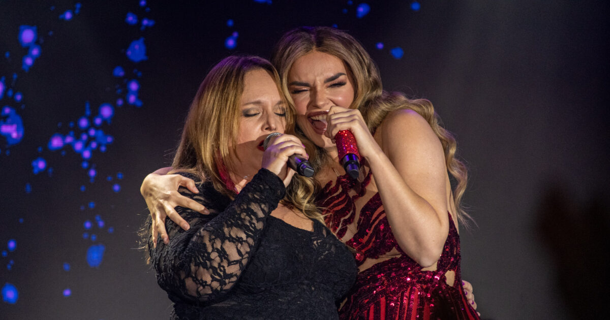 Anabel Conde y Melody en la PrePartyES 2025 / Iván Trejo