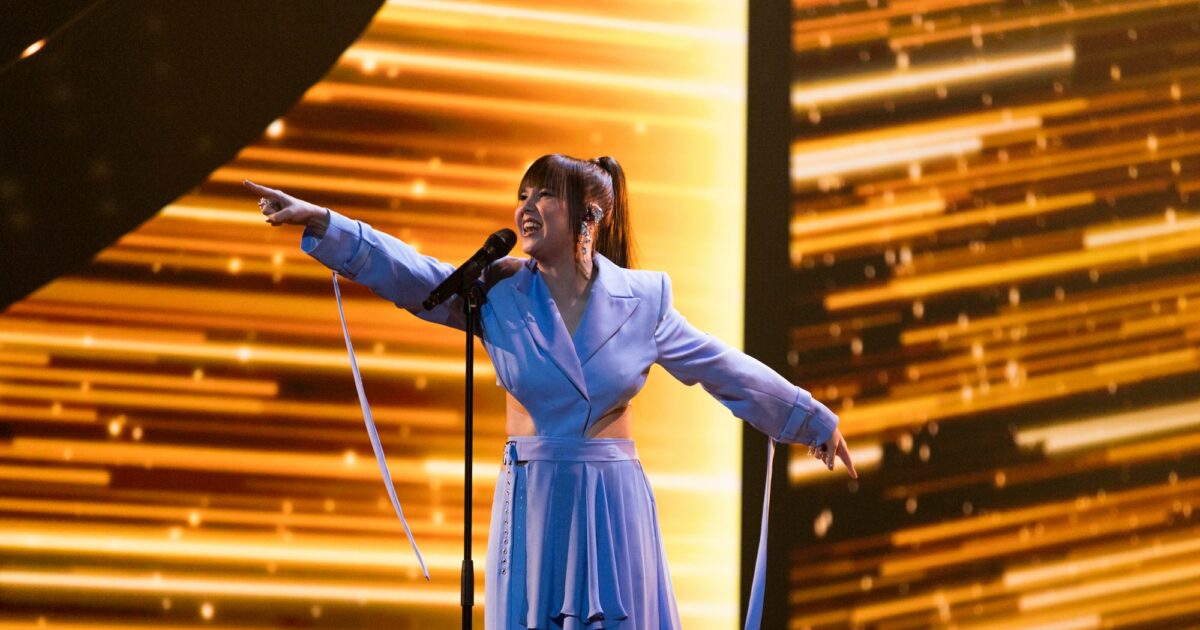 Alika (Estonia) en el Festival de Eurovisión 2023 / Corinne Cumming - EBU