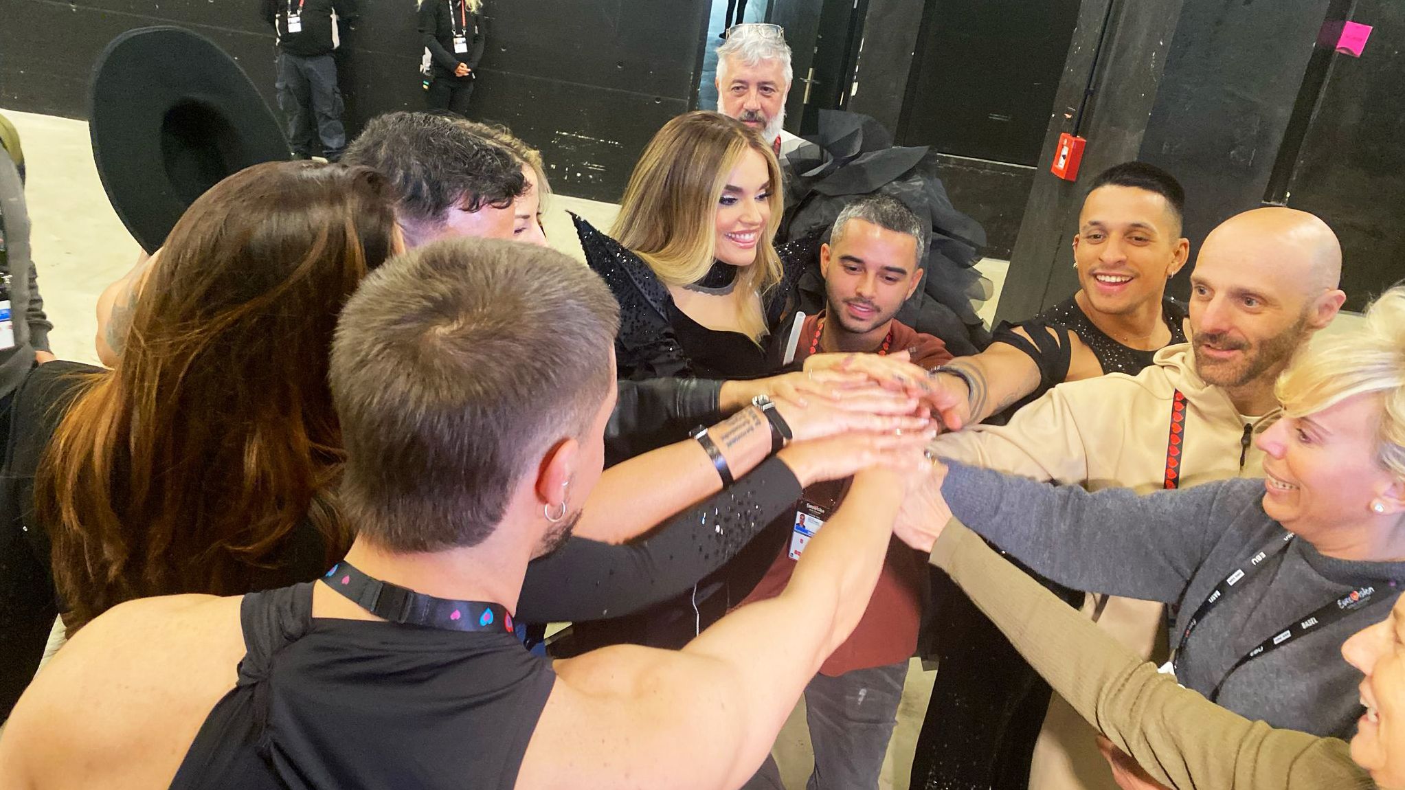 Melody en su primer ensayo en Eurovisión 2025 / RTVE