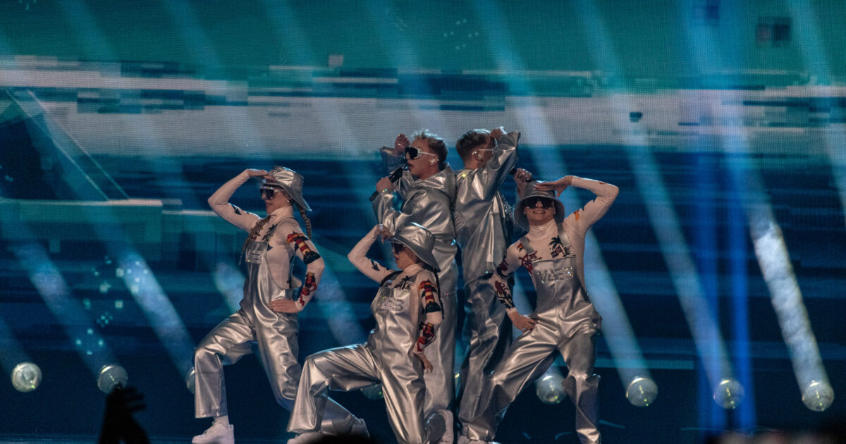 VÆB (Islandia) en el jury show primera semifinal de Eurovisión 2025 / Iván Trejo