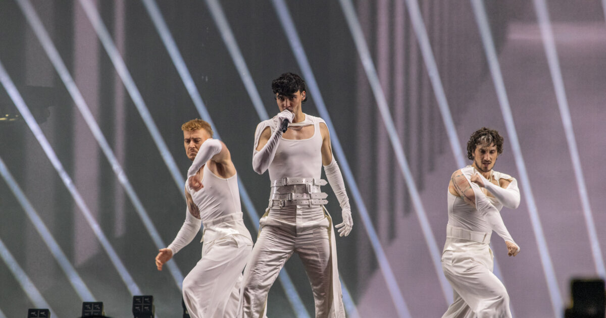 ADONXS (Chequia) en la segunda semifinal de Eurovisión 2025 / Iván Trejo