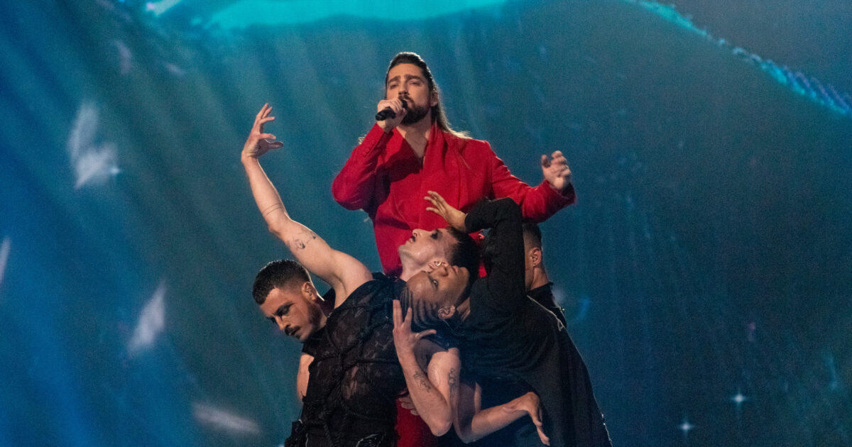 Princ (Serbia) en la segunda semifinal de Eurovisión 2025 / Iván Trejo
