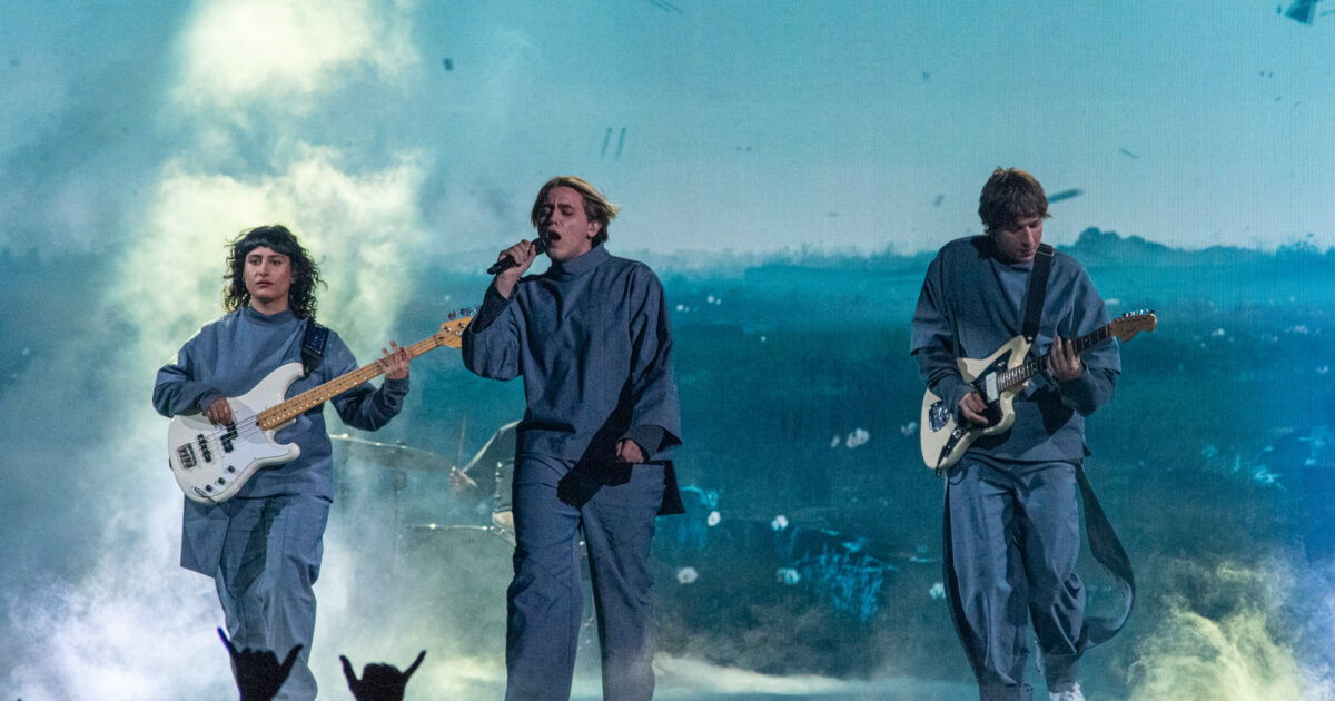 Katarsis (Lituania) en la segunda semifinal de Eurovisión 2025 / Iván Trejo