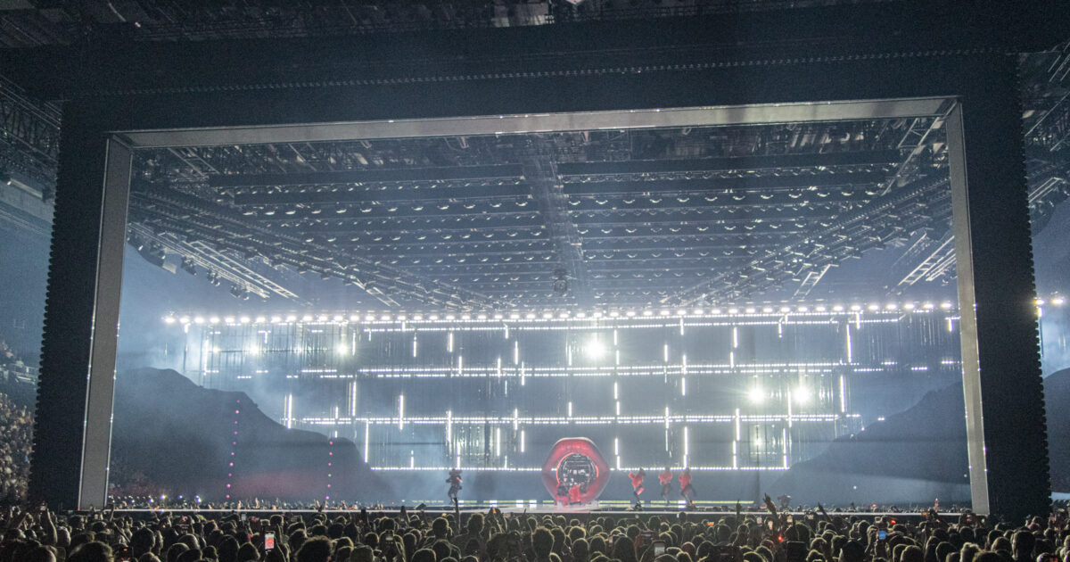 Escenario del Festival de Eurovisión 2025 en el St. Jakobshalle de Basilea / Iván Trejo