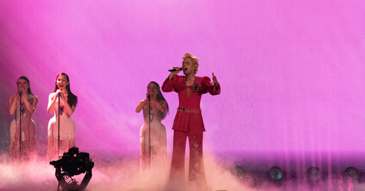 Ziferblat (Ucrania) en el jury show primera semifinal de Eurovisión 2025 / Iván Trejo
