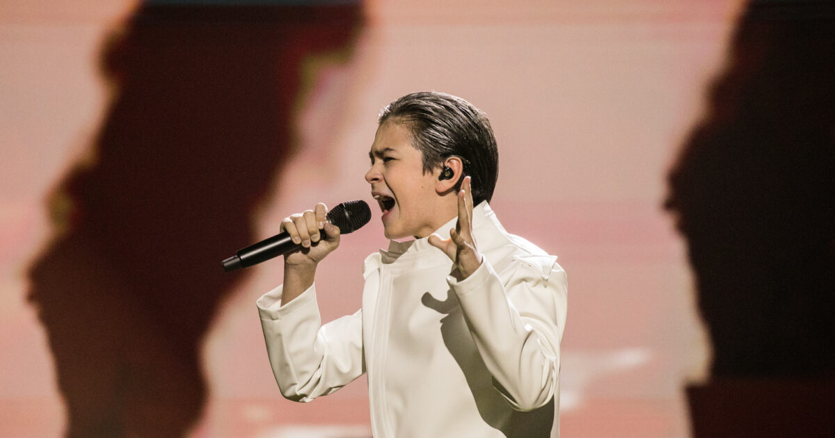 David Charlin, representante de Kazajistán en Eurovisión Junior 2022 | Corinne Cumming - EBU