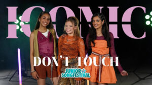 Disfruta del videoclip oficial de «Don’t Touch», la propuesta de ICONIC en el Junior Songfestival 2025