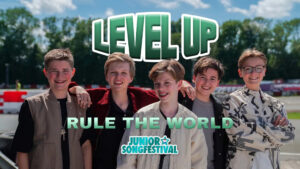 Disfruta del videoclip oficial de «Rule The World», la propuesta de LEVEL UP en el Junior Songfestival 2025