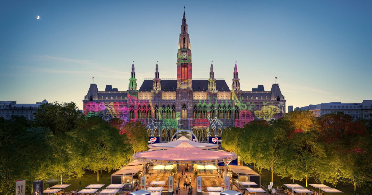 Diseño de la Eurovision Village de Viena | ZOOMVP.AT