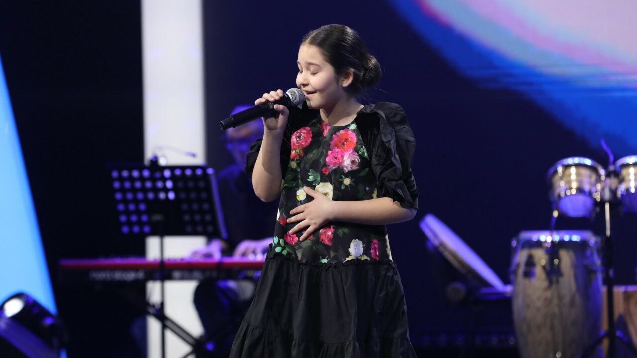 Mariam Muzashvili en la cuarta gala del Ranina 2025 | GPB