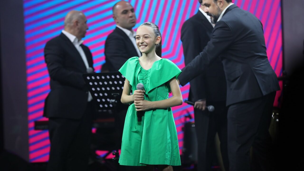 Sesili Lemonjava en la primera gala del Ranina 2025 | GPB