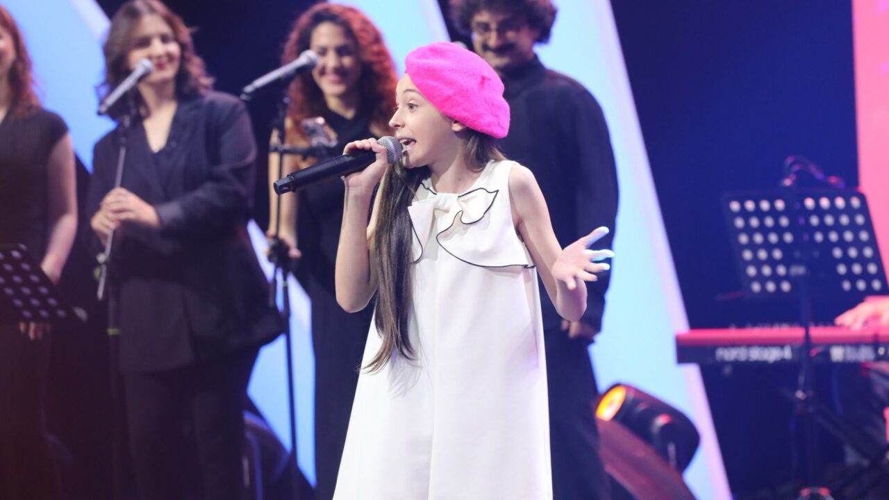 Sesili Lemonjava en la tercera gala del Ranina 2025 | GPB