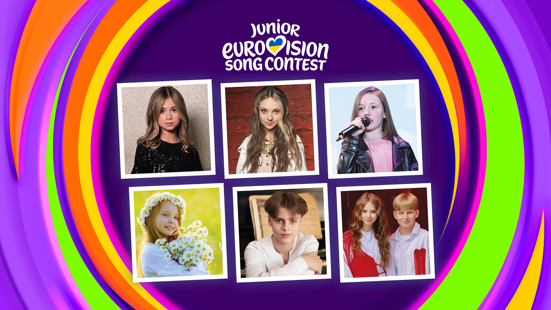 Finalistas de la preselección ucraniana para Eurovisión Junior 2025 | UA:PBC