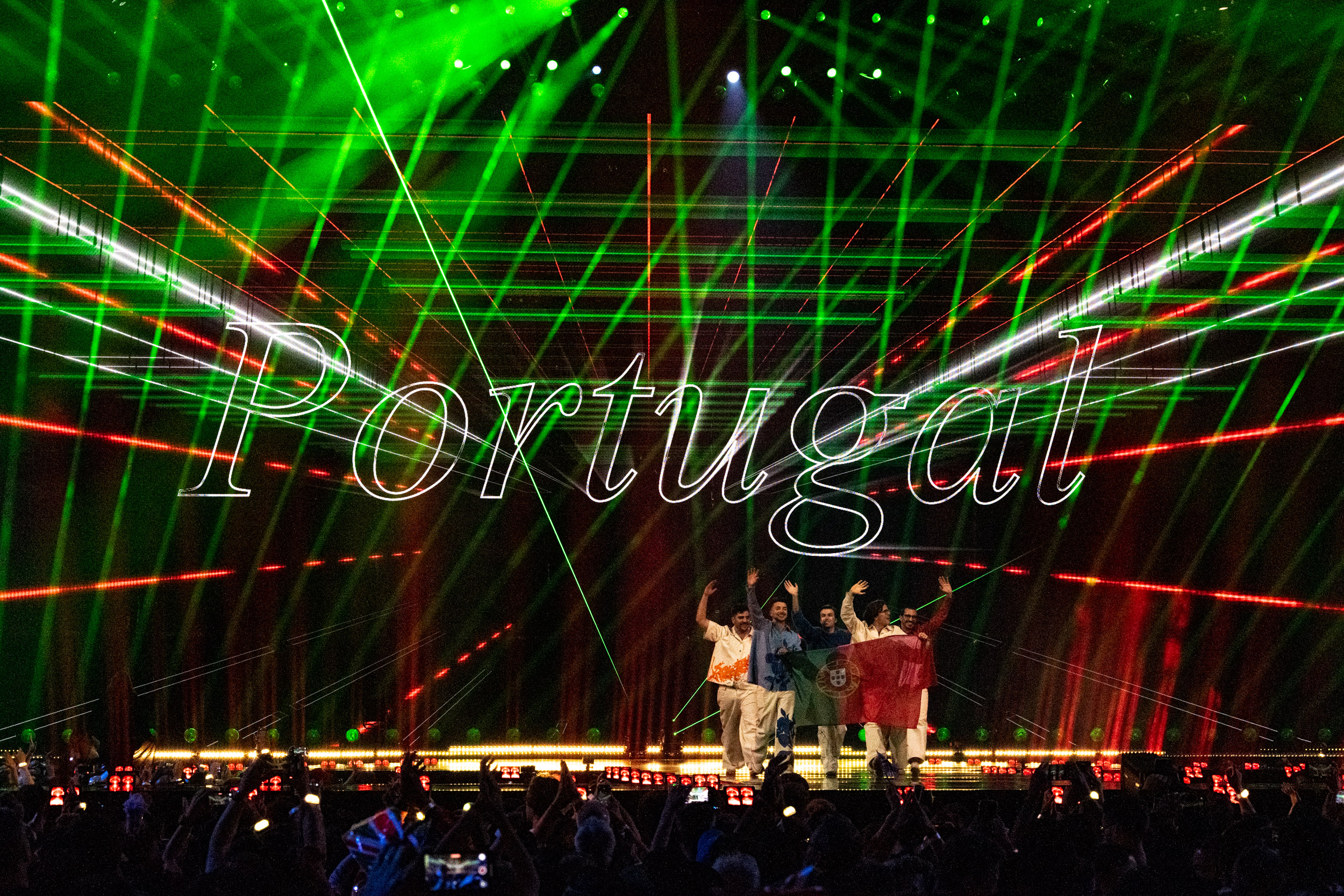 NAPA (Portugal) en el Festival de Eurovisión 2025 / Iván Trejo