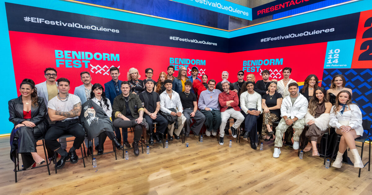 Participantes del Benidorm Fest 2026 | RTVE