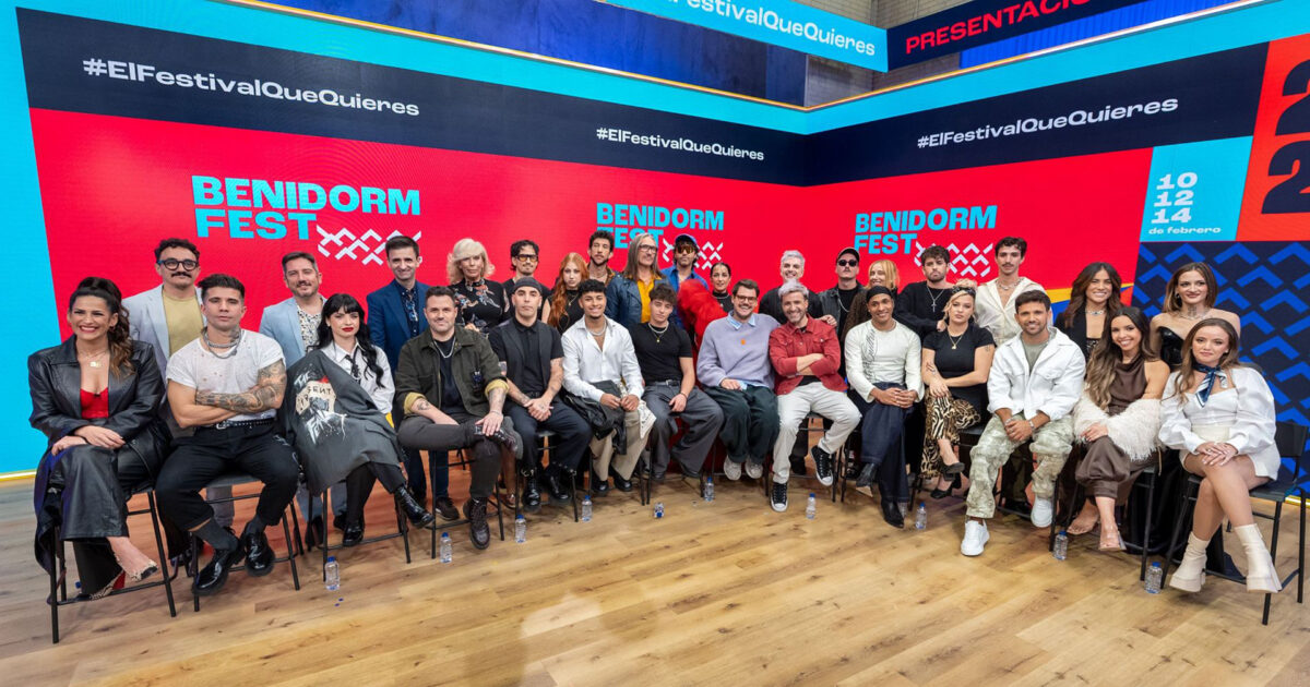 Participantes del Benidorm Fest 2026 | RTVE