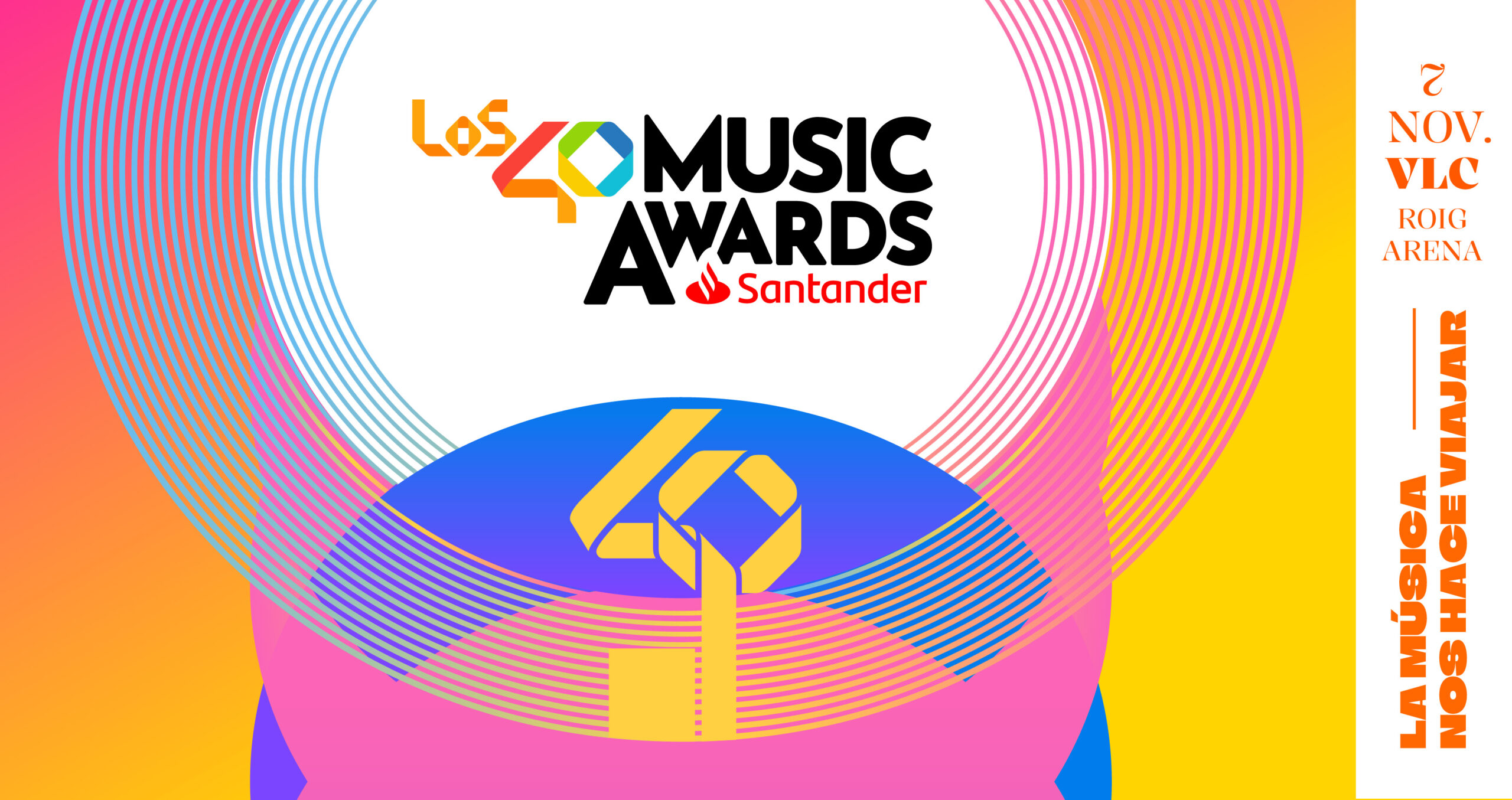 Logo LOS40 Music Awards 2025 / PRISA Radio