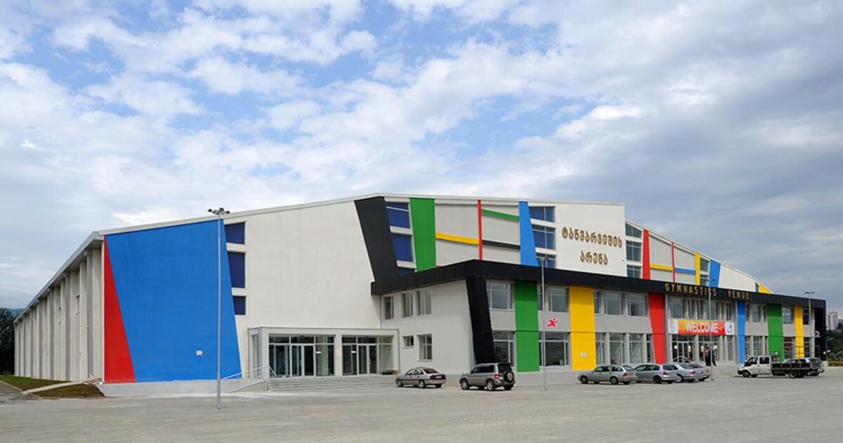 Gymnastic Hall of Olympic City (Pabellón de Gimnasia) en Tiflis (Georgia) | Imagen: Tbilisi City Hall