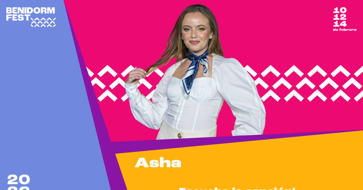 Así suena «Turista», la canción de Asha para el Benidorm Fest 2026