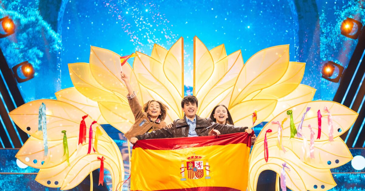 Desfile de banderas de Eurovisión Junior 2025 | Imagen: Corinne Cumming - EBU