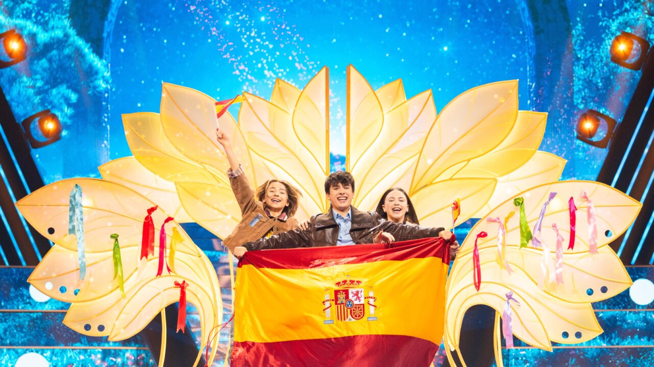 Desfile de banderas de Eurovisión Junior 2025 | Imagen: Corinne Cumming - EBU