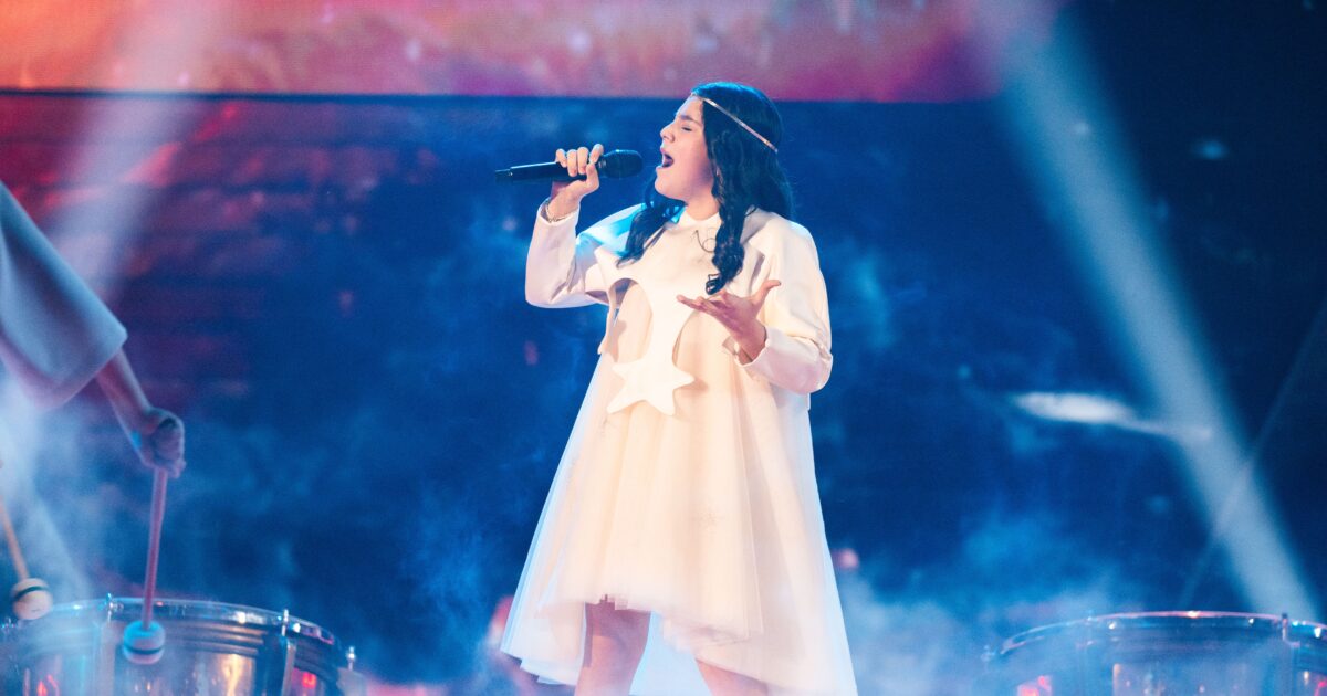 Anita Abgariani, representante de Georgia en Eurovisión Junior 2025 | Imagen: Corinne Cumming - EBU