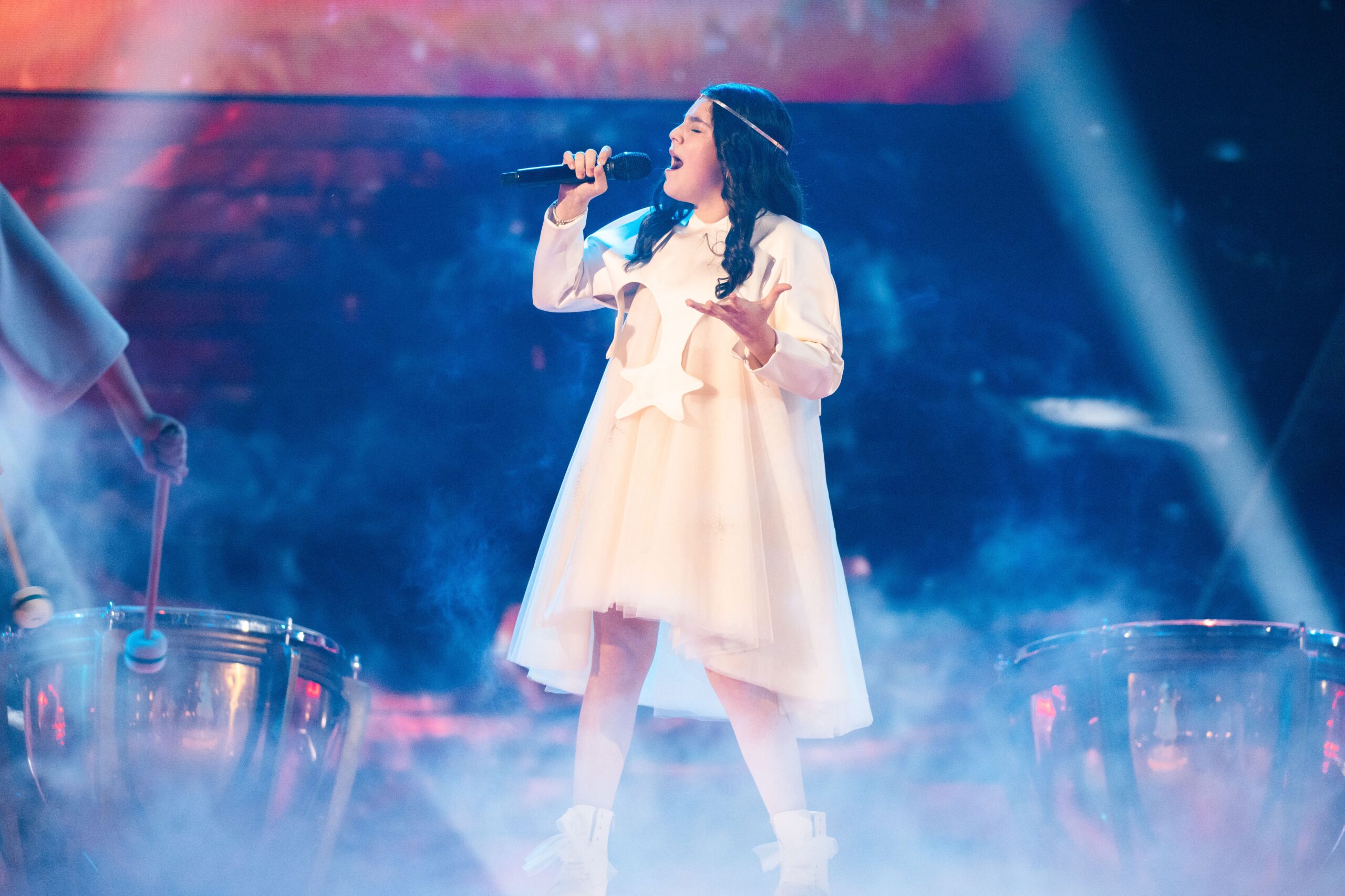 Anita Abgariani, representante de Georgia en Eurovisión Junior 2025 | Imagen: Corinne Cumming - EBU