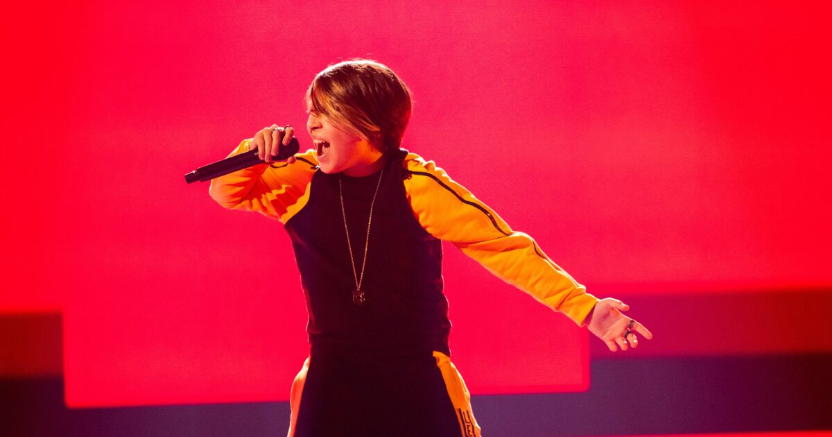 Leonardo Giovannangeli, representante de Italia en Eurovisión Junior 2025 | Imagen: Corinne Cumming - EBU