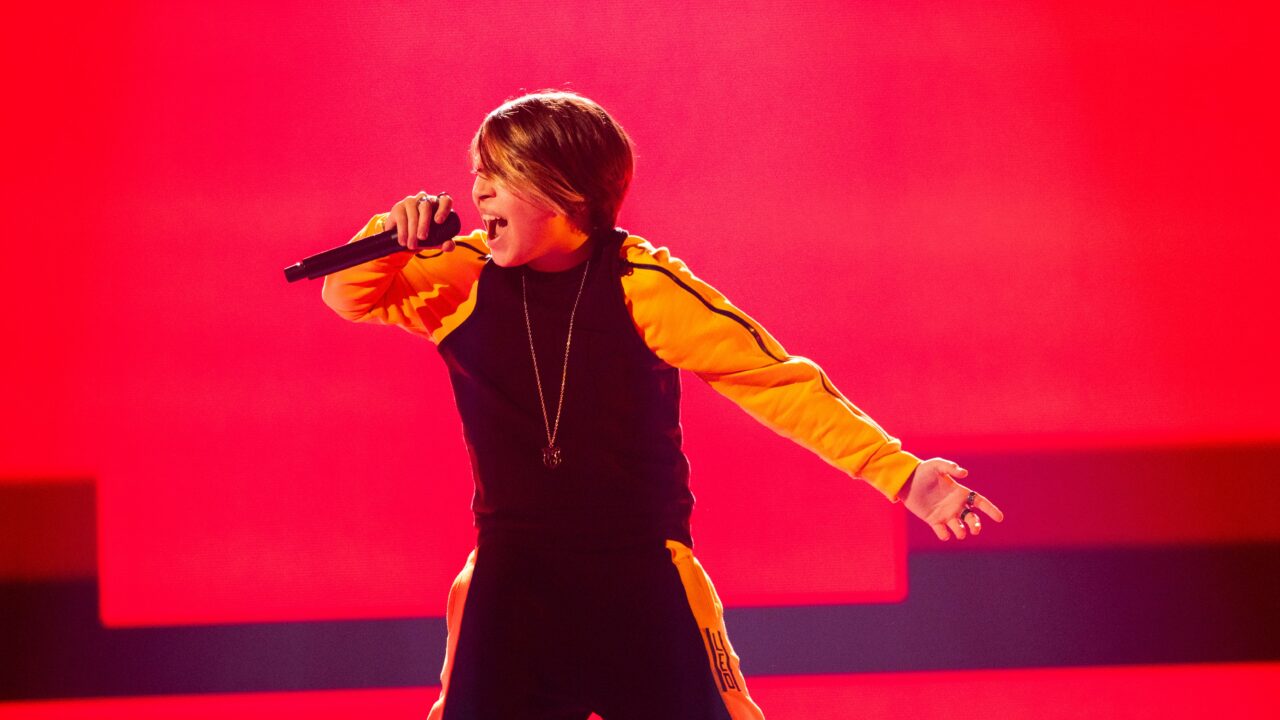 Leonardo Giovannangeli, representante de Italia en Eurovisión Junior 2025 | Imagen: Corinne Cumming - EBU