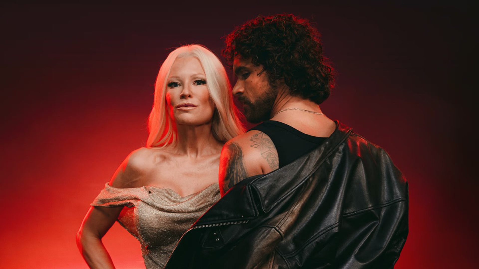 Linda Lampenius x Pete Parkkonen, representantes de Finlandia en el Festival de Eurovisión 2026 | Imagen: Nelli Kenttä - Yle