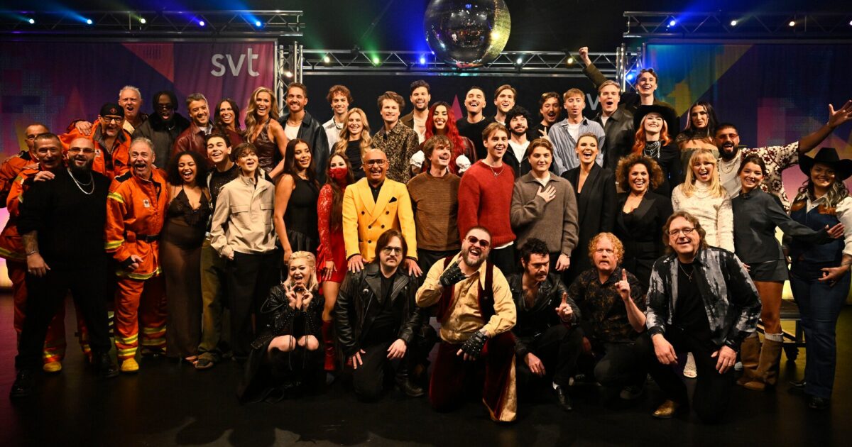 Concursantes del Melodifestivalen 2026 | Imagen: Christine Olsson - TT