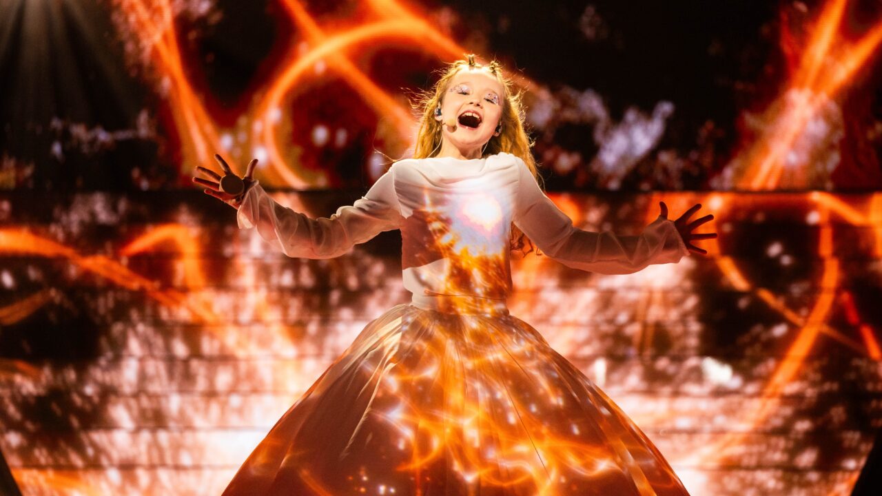 Marianna Kłos, representante de Polonia en Eurovisión Junior 2025 | Imagen: Corinne Cumming - EBU