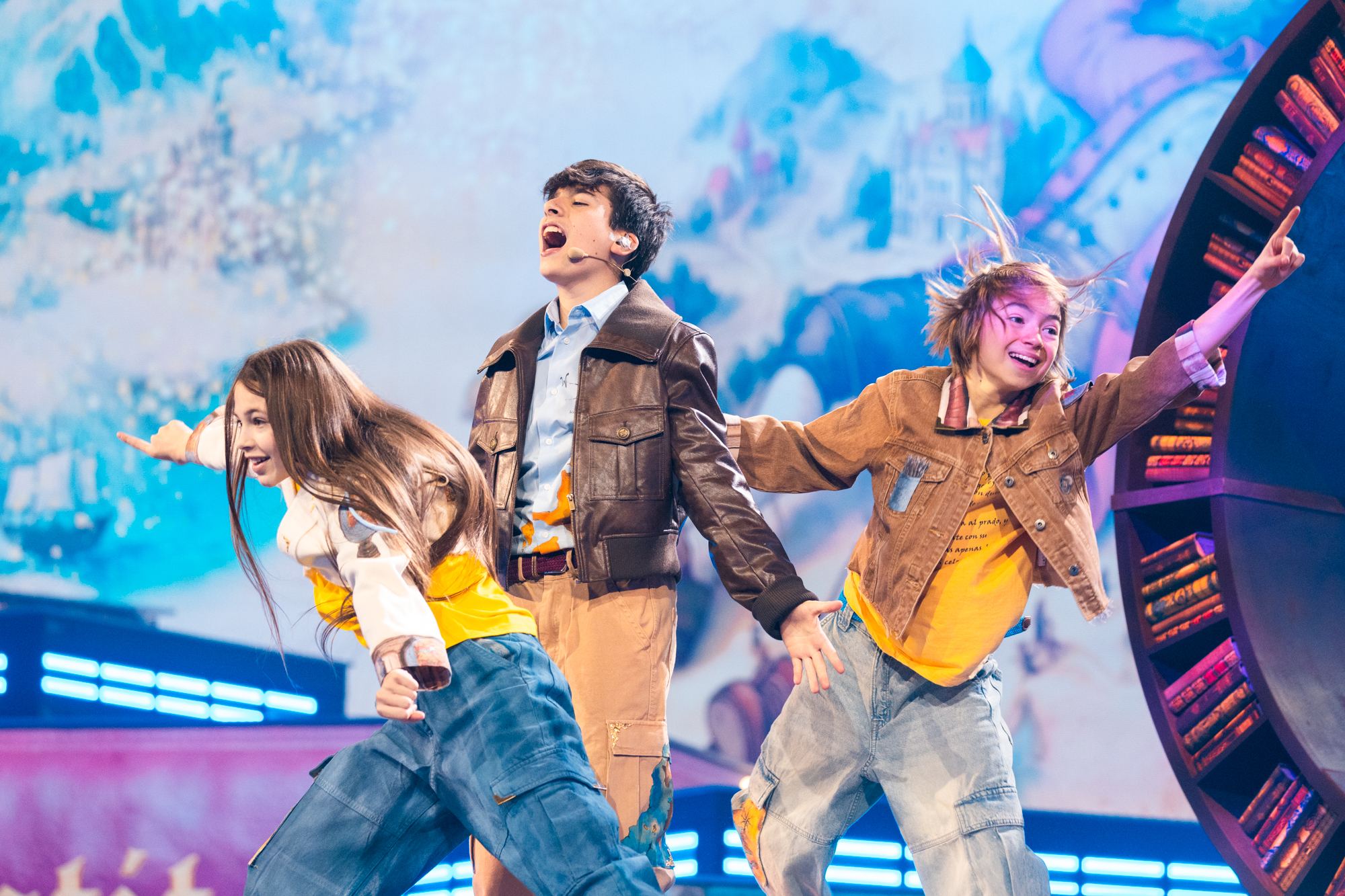 Gonzalo Pinillos (España) en su primer ensayo individual en Eurovisión Junior 2025 | Imagen: Corinne Cumming - EBU