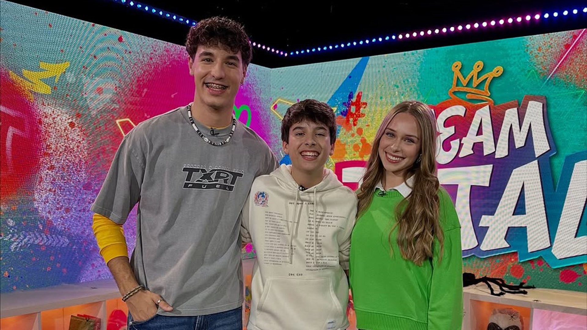 Hugo Pérez, Gonzalo Pinillos y Aina Garriga | Imagen: RTVE