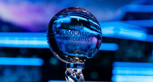 Galería: El trofeo de Eurovisión Junior 2025 ya está en Tiflis esperando a su próximo dueño