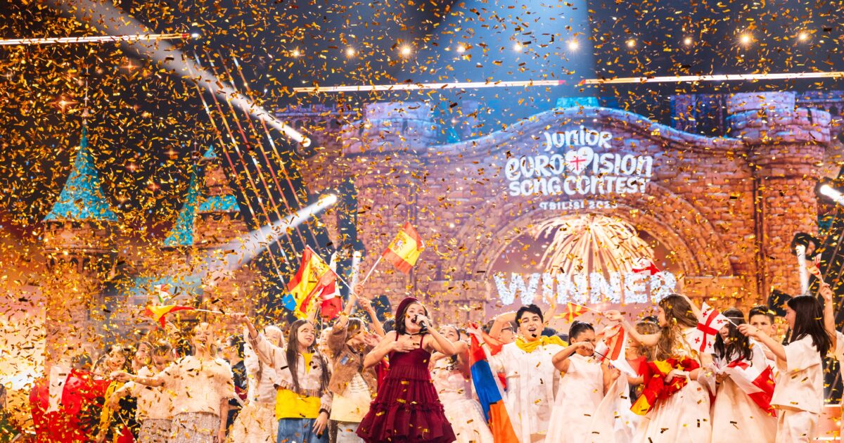 Lou Deleuze (Francia), ganadora de Eurovisión junior 2025 | Imagen: Corinne Cumming - EBU