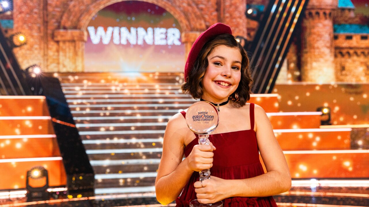 Lou Deleuze (Francia), ganadora de Eurovisión junior 2025 | Imagen: Corinne Cumming - EBU