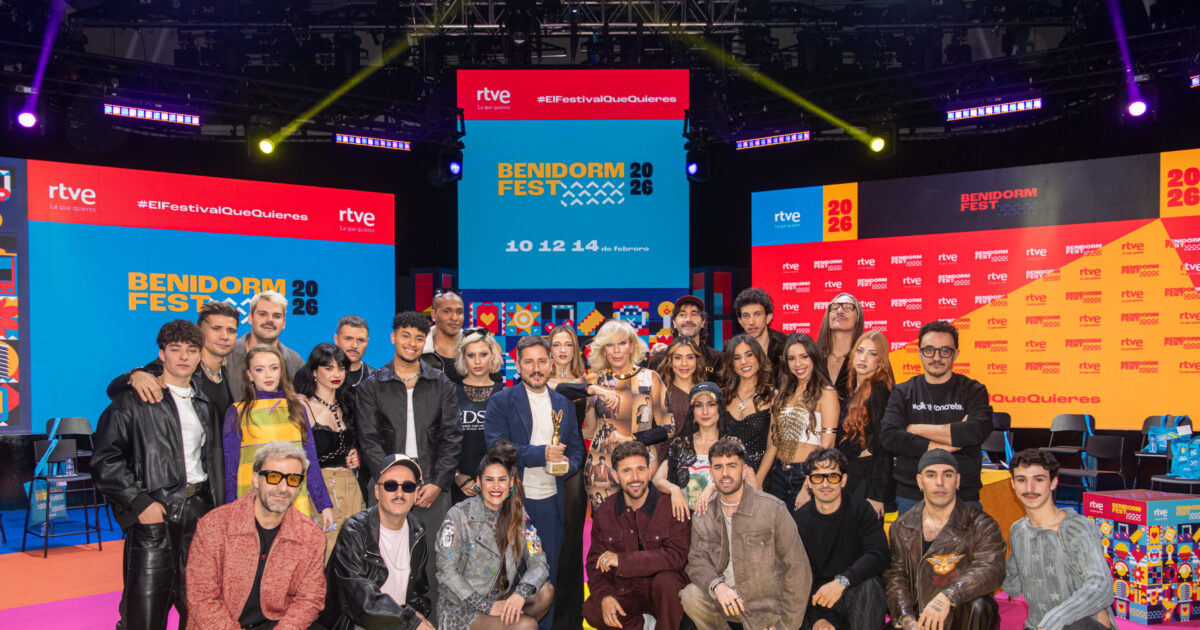 Descubre el orden de actuación de la gran final del Benidorm Fest 2026