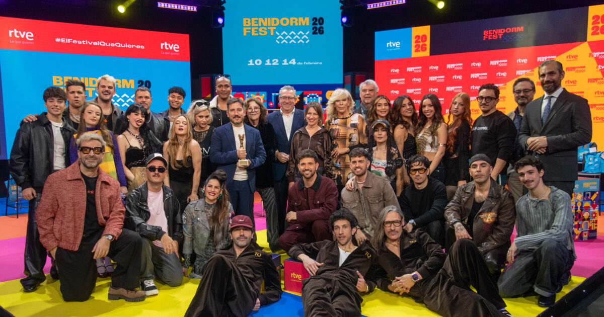 Participantes del Benidorm Fest 2026 | Fotografía: Iván Trejo