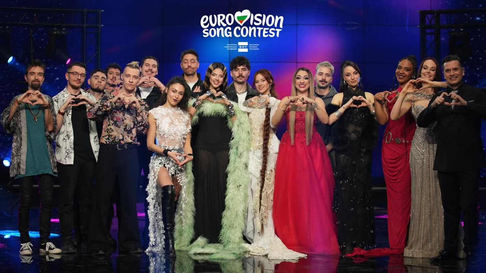 Finalistas del Natsionalna Selektsiya 2026 de Bulgaria | Imagen: BNT