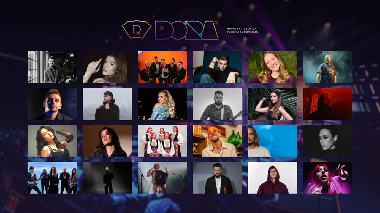 Croacia: el Dora 2026 tendrá lugar el 12, 13 y 15 de febrero y desvela el orden de actuación de sus semifinales