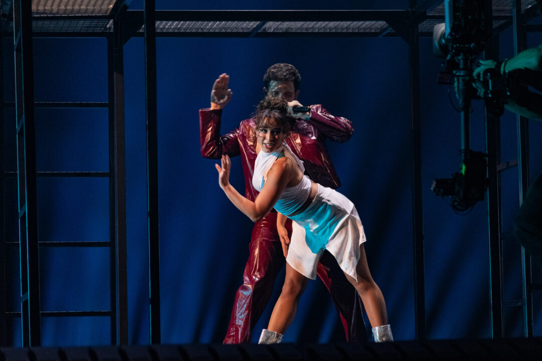 Dani J en la gran final del Benidorm Fest 2026, Palau d’Esports l’Illa de Benidorm | Foto: Iván Trejo