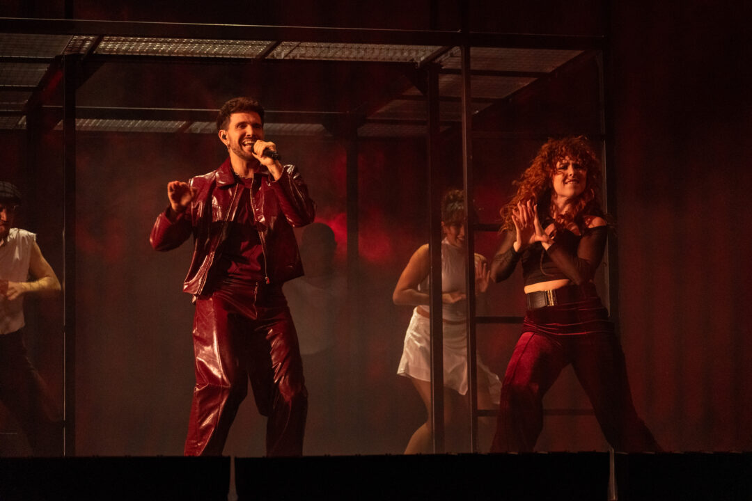 Dani J en la gran final del Benidorm Fest 2026, Palau d’Esports l’Illa de Benidorm | Foto: Iván Trejo